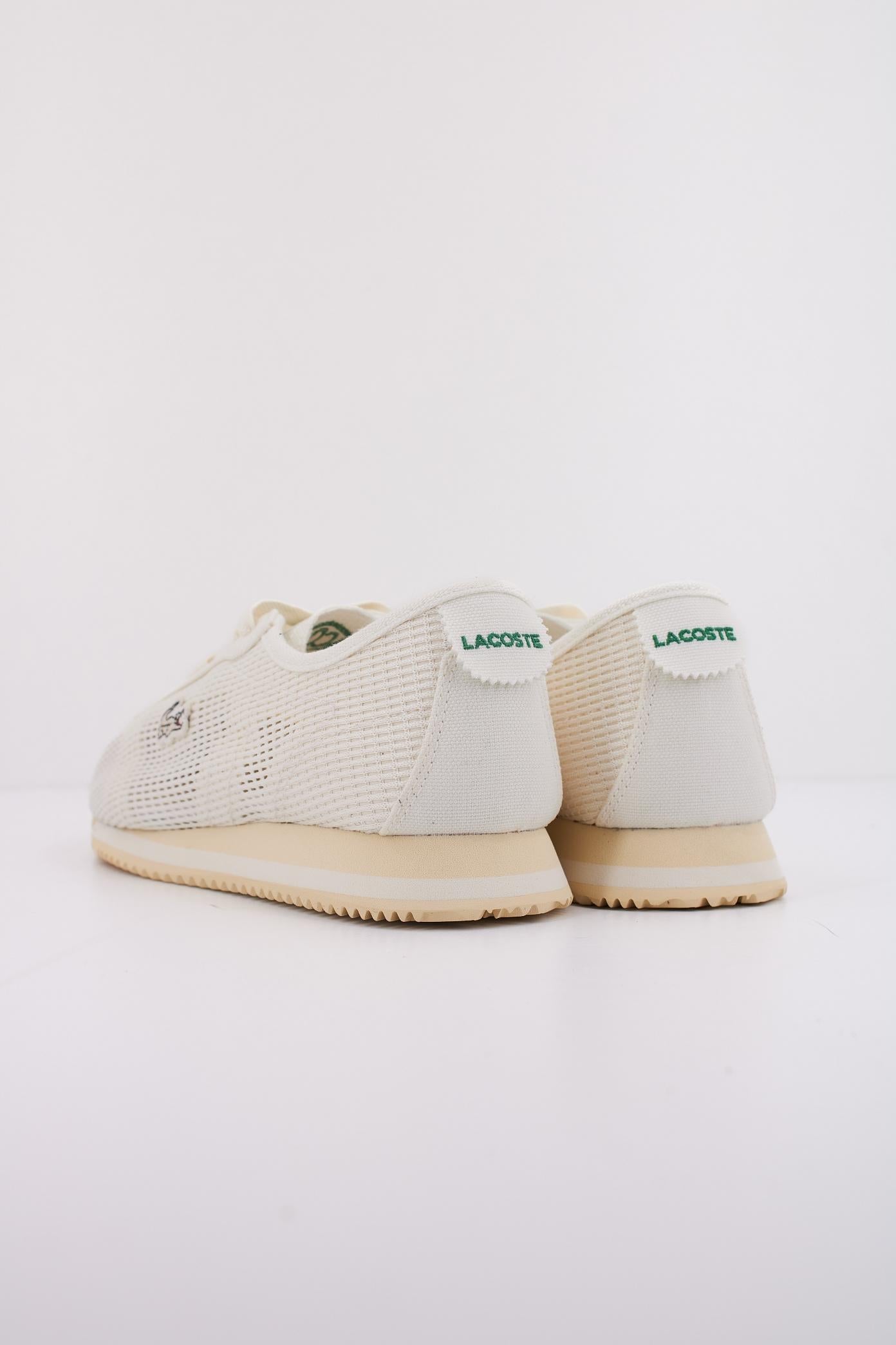 LACOSTE CLUB-LOW en color BEIS (4)