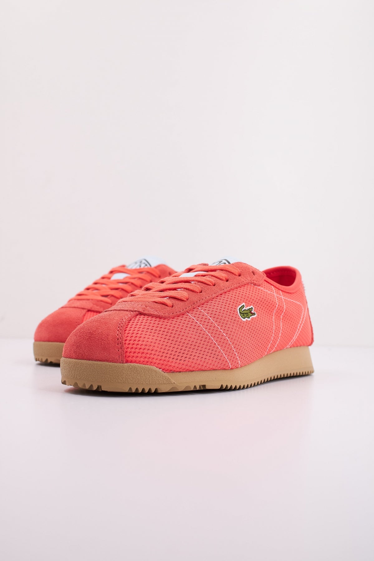 LACOSTE CLUB-LOW en color NARANJA (2)