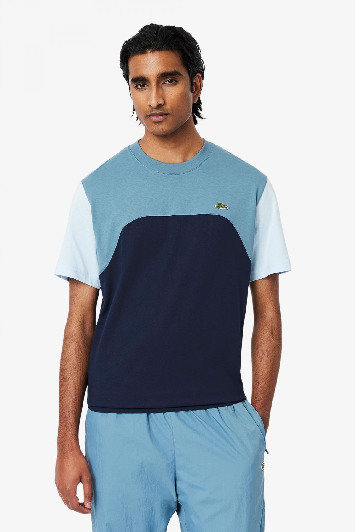 LACOSTE TEE-SHIRT en color AZUL (1)