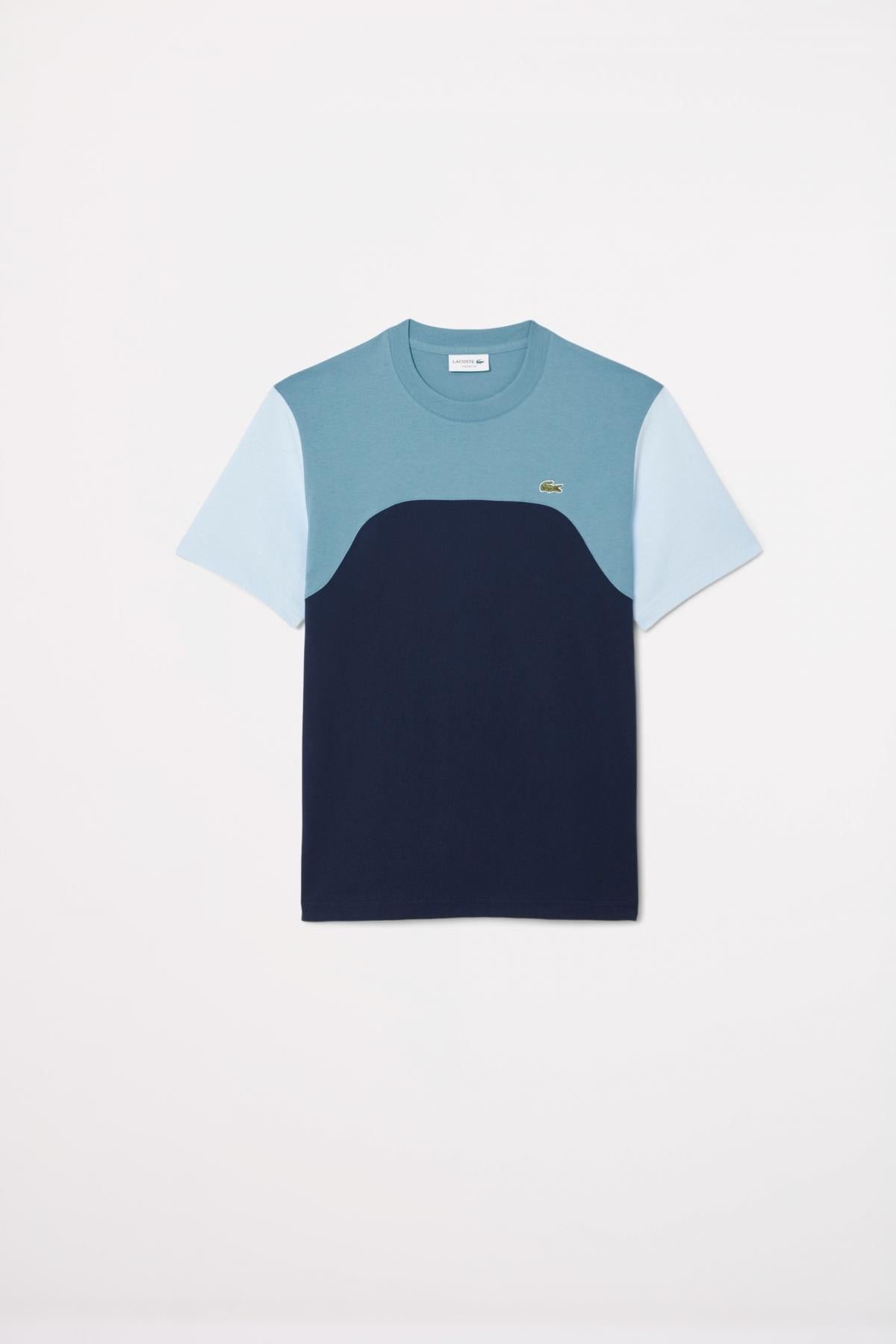 LACOSTE TEE-SHIRT en color AZUL (2)
