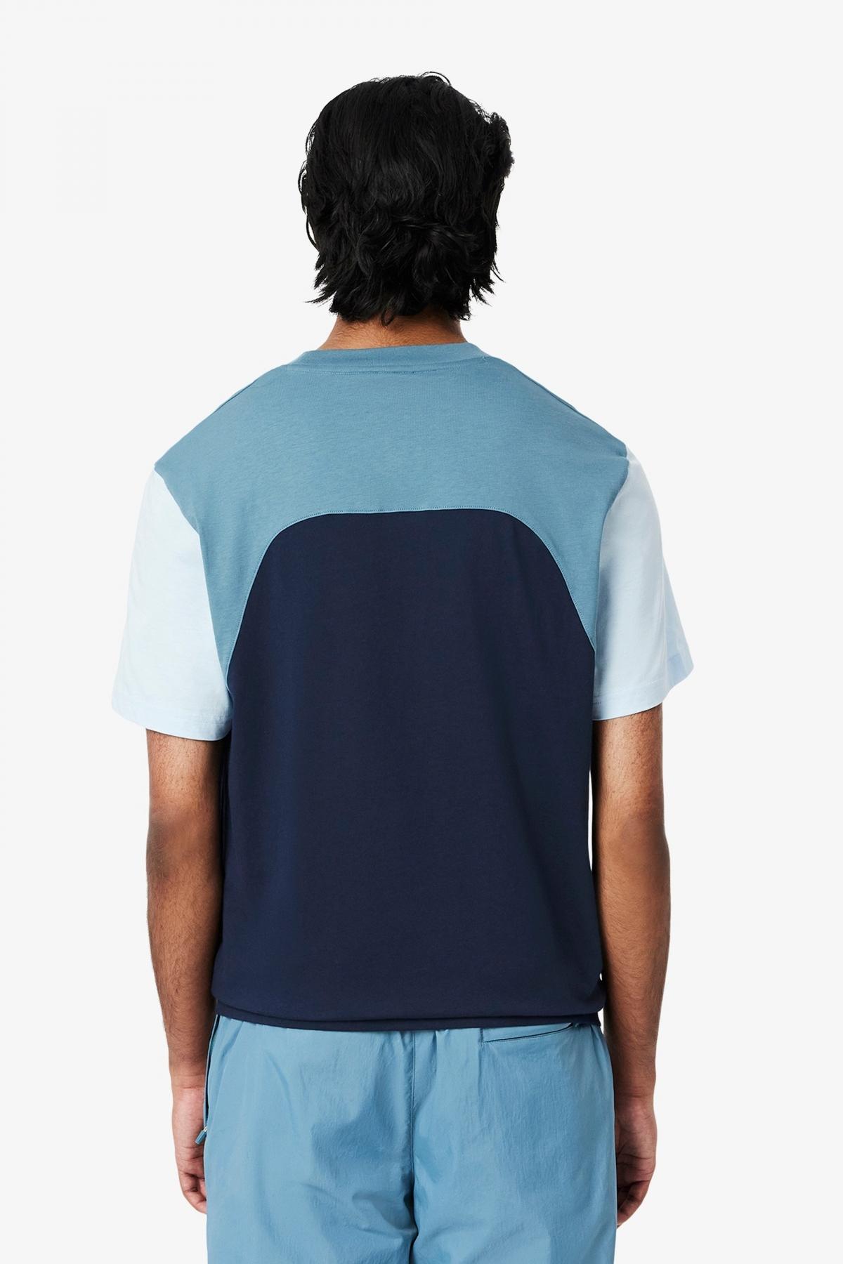 LACOSTE TEE-SHIRT en color AZUL (3)