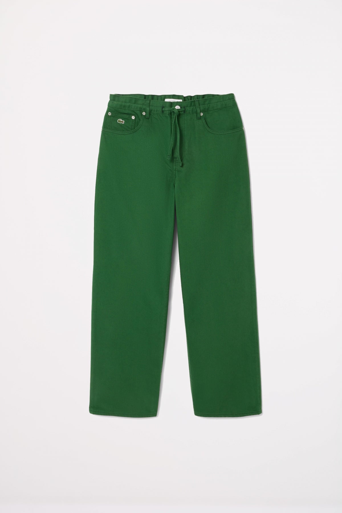 LACOSTE WIDE FIT DENIM JEANS en color VERDE (2)