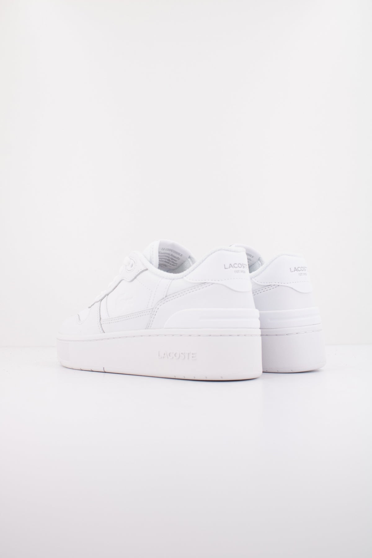 LACOSTE T-CLIP PLATFORM en color BLANCO (4)