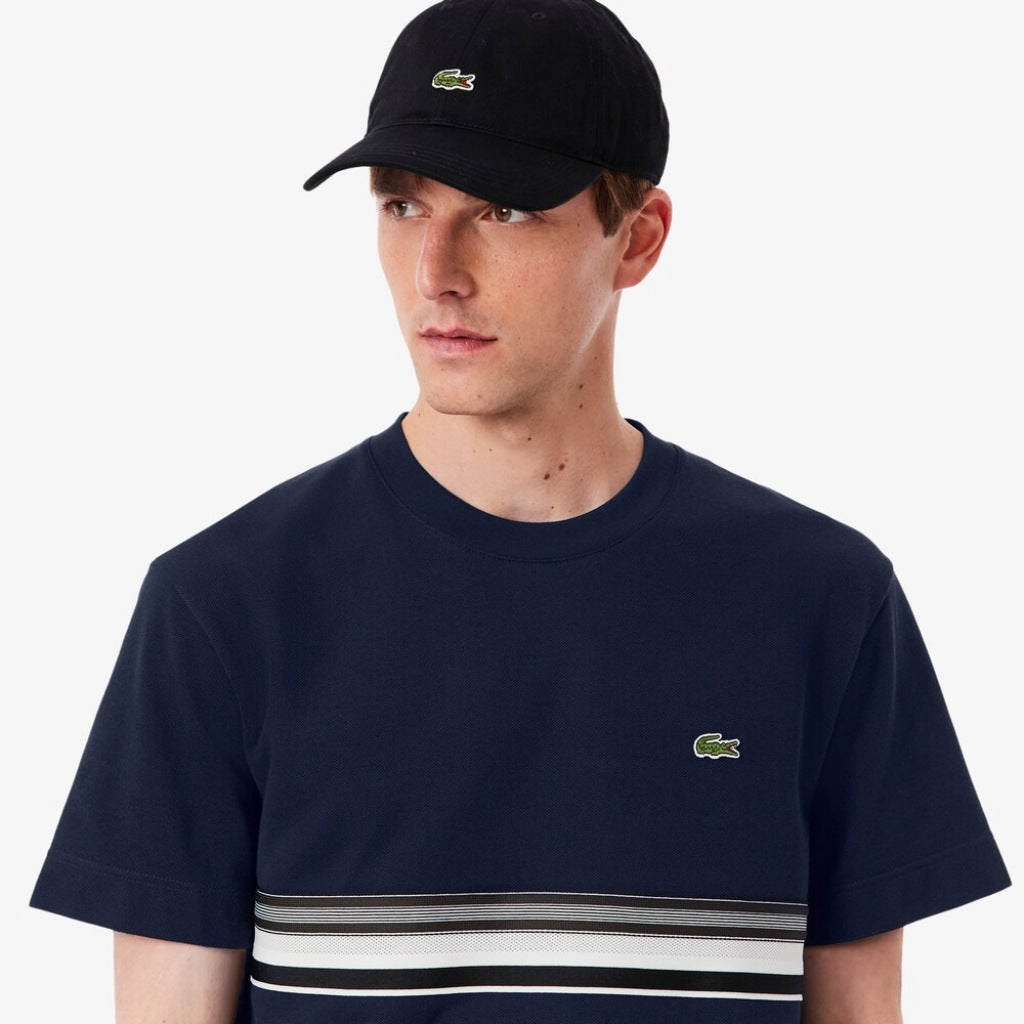 LACOSTE TEE SHIRT en color AZUL (5)