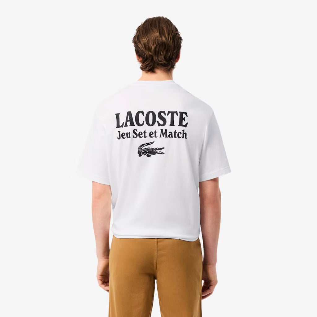 LACOSTE TH TEE SHIRT en color BLANCO (3)