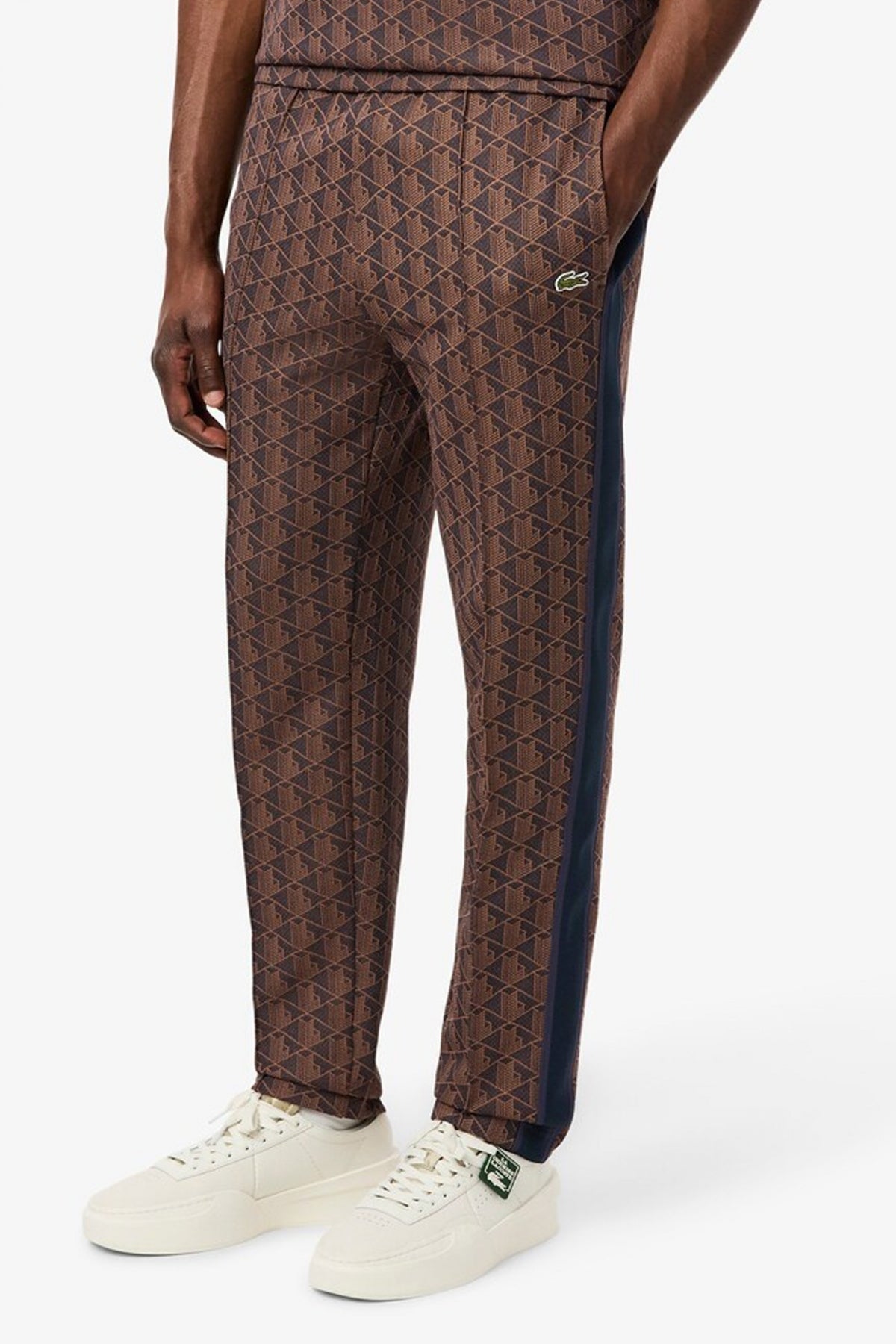 LACOSTE TRACKSUIT TROUSERS en color MARRON (1)