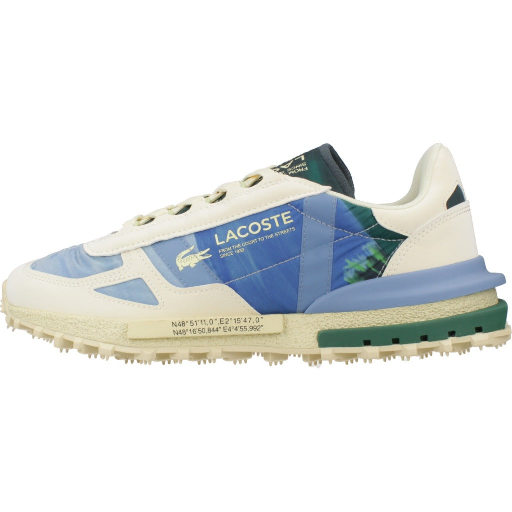 LACOSTE ELITE ACTIVE SNEAKE en color AZUL  (2)