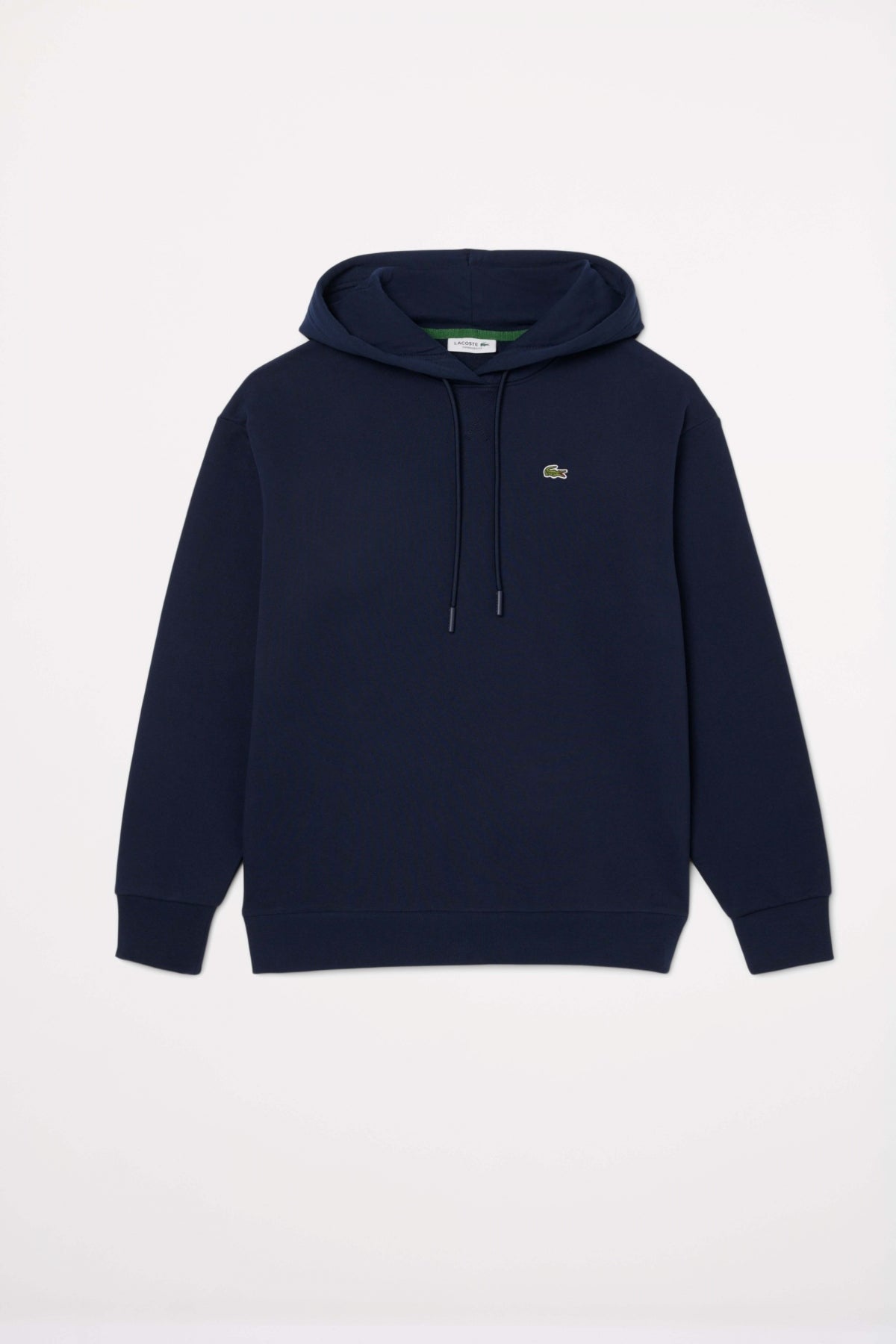 LACOSTE OVERSIZED FLEECE HOODIE en color AZUL (2)