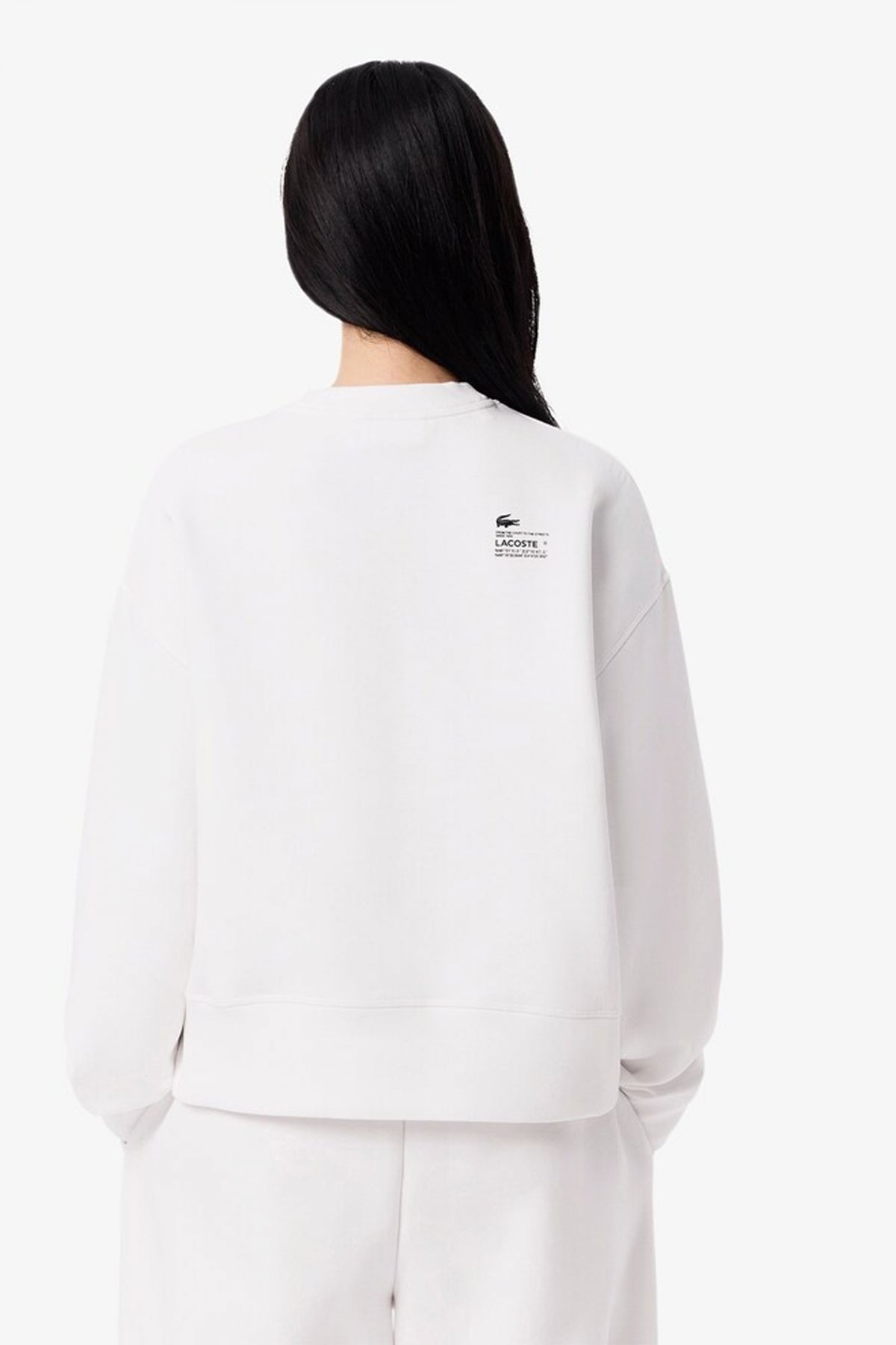 LACOSTE SWEATSHIRT en color BLANCO (3)