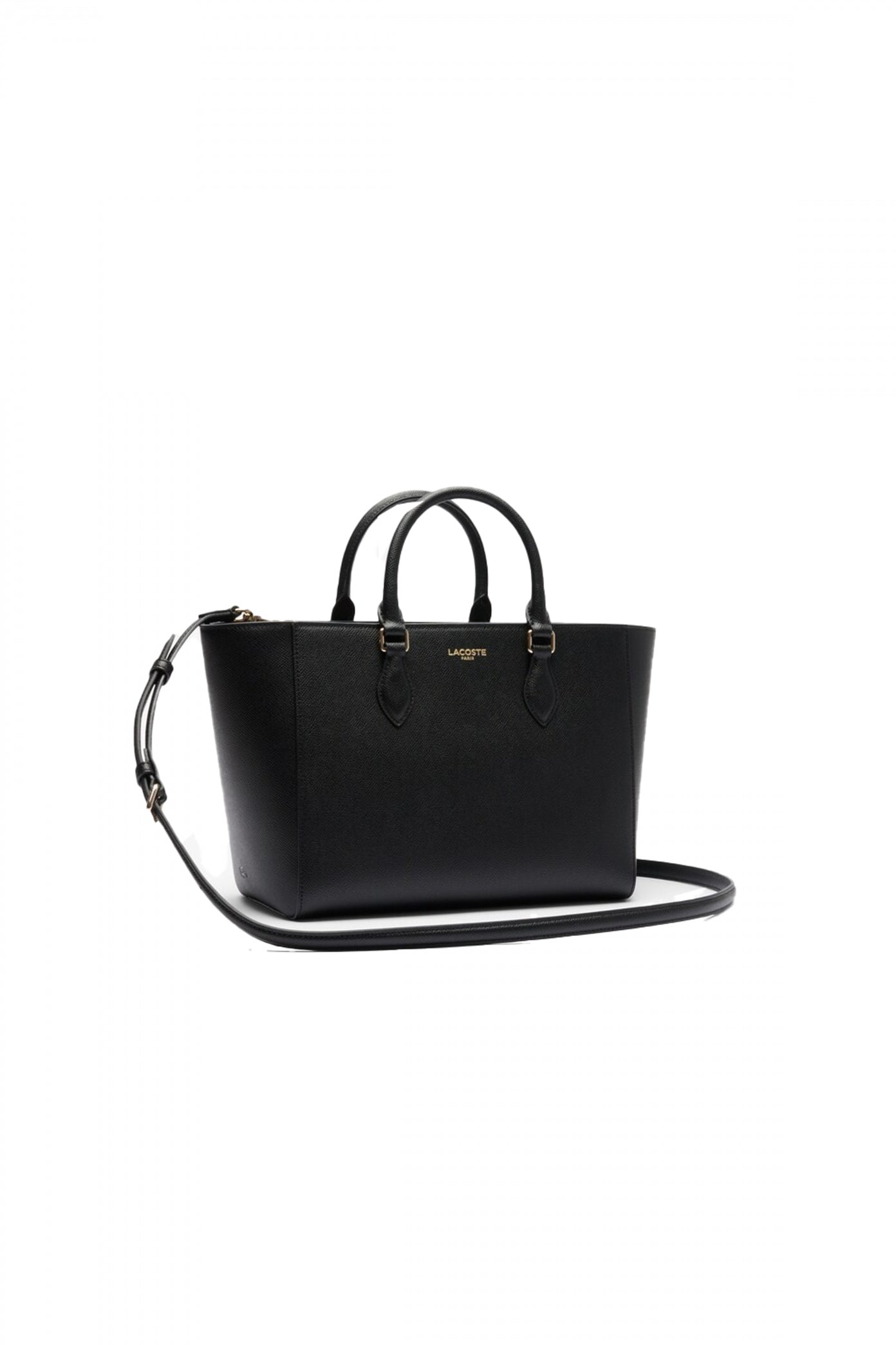LACOSTE CHAMPS ELYSEES MEDIUM TOTE en color NEGRO (2)