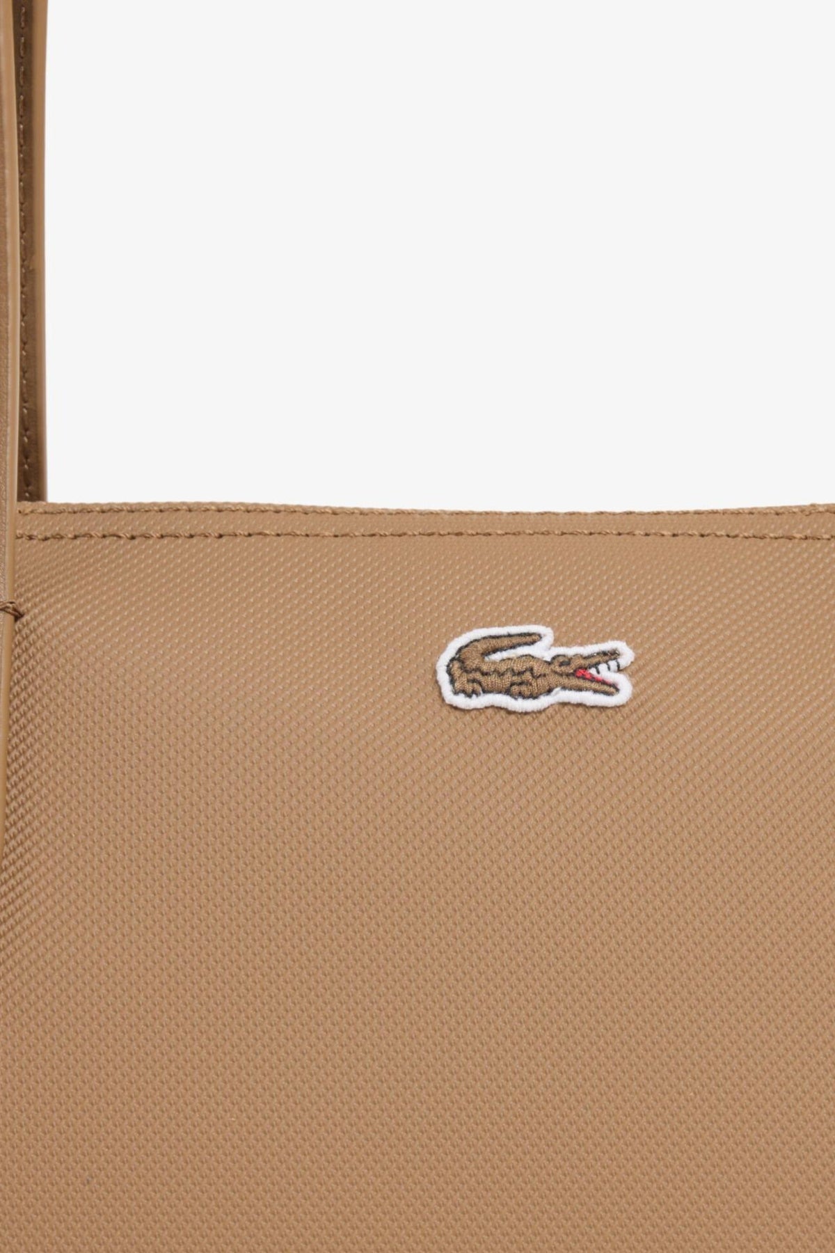 LACOSTE NFPK SHOPPING BAG en color MARRON CLARO (3)