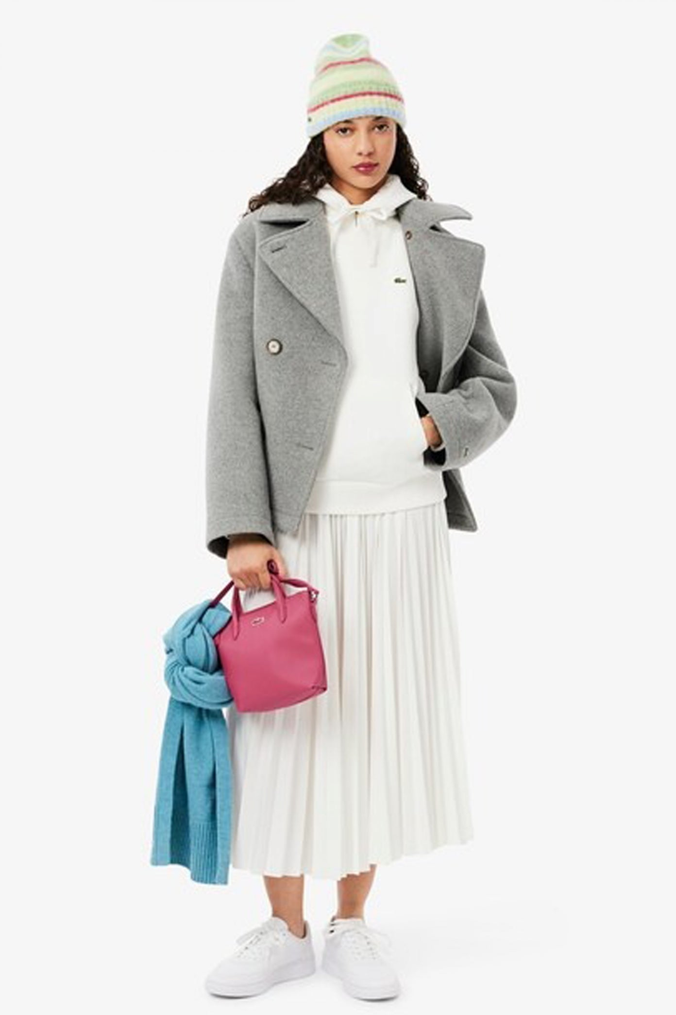 LACOSTE CROSSOVER BAG en color ROSA (4)