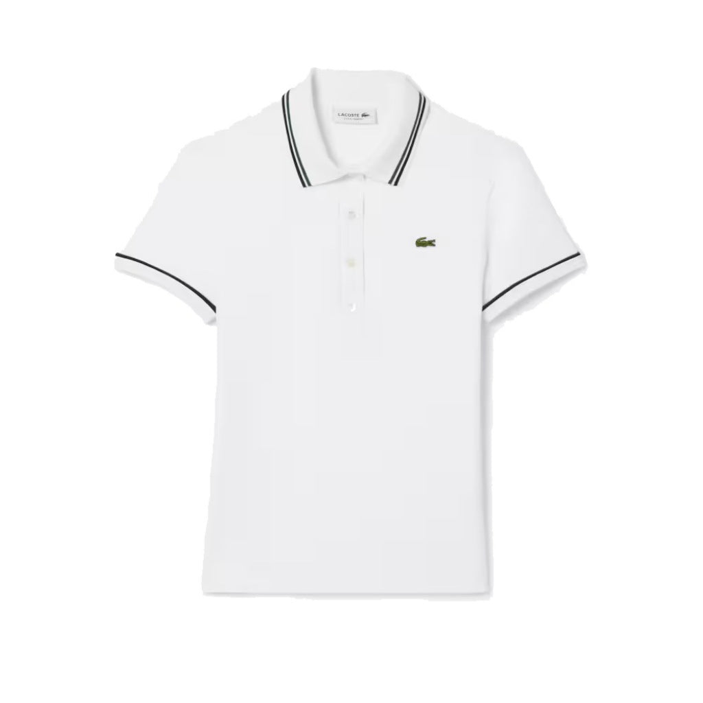 LACOSTE SLIM FIT POLO en color BLANCO  (3)