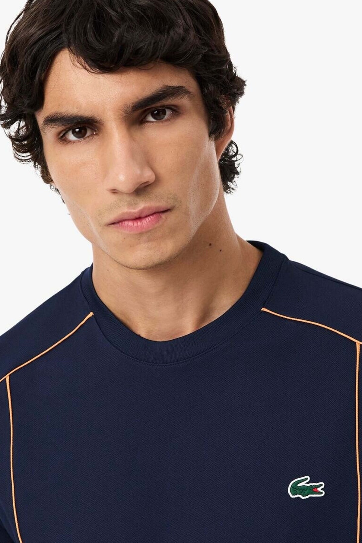 LACOSTE TH TEE en color AZUL (4)