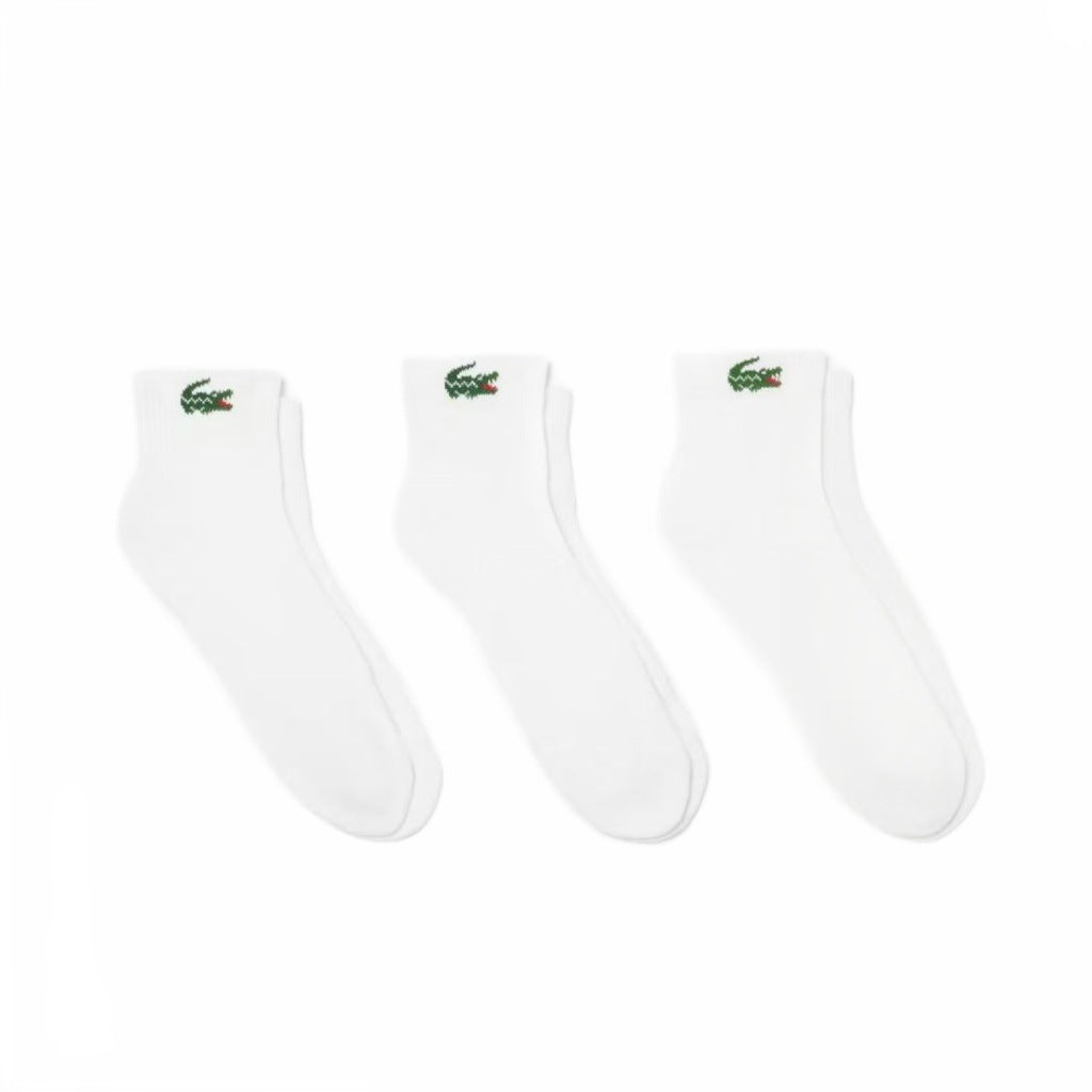 LACOSTE RA ANKLE SOCKS en color BLANCO (4)