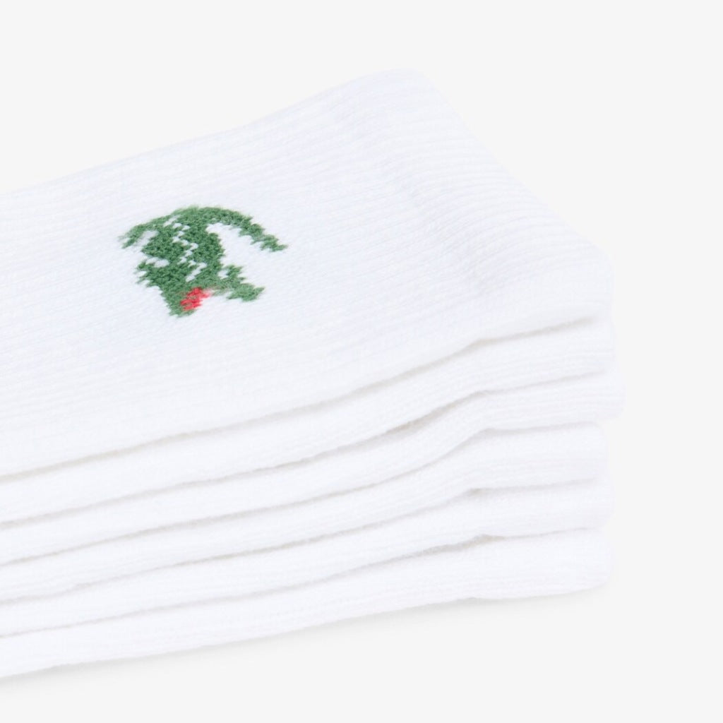 LACOSTE RA CREW SOCKS en color BLANCO (5)