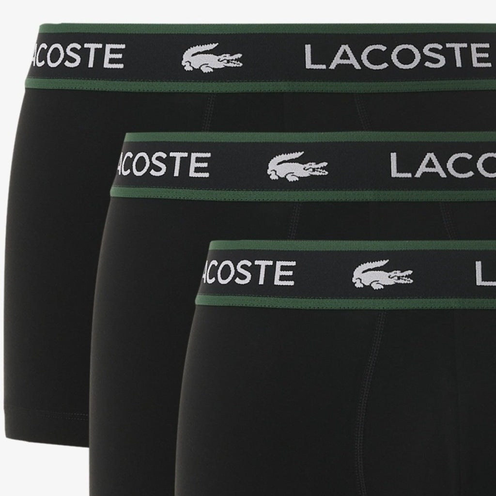 LACOSTE H UNDERWEAR TRUNK en color NEGRO (4)