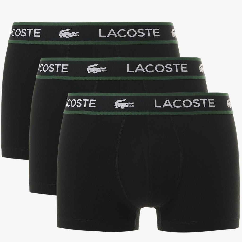 LACOSTE H UNDERWEAR TRUNK en color NEGRO (5)