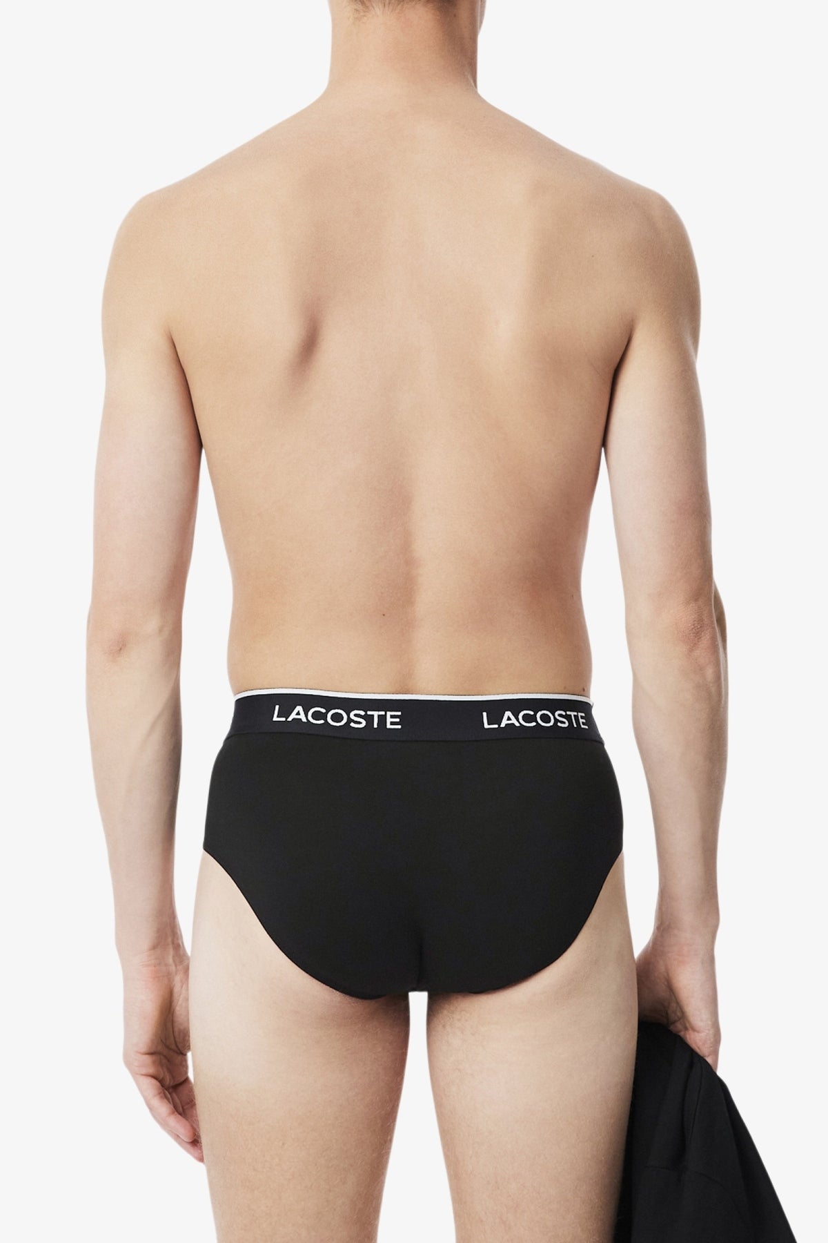 LACOSTE H UNDERWEAR BRIEFS en color NEGRO (3)