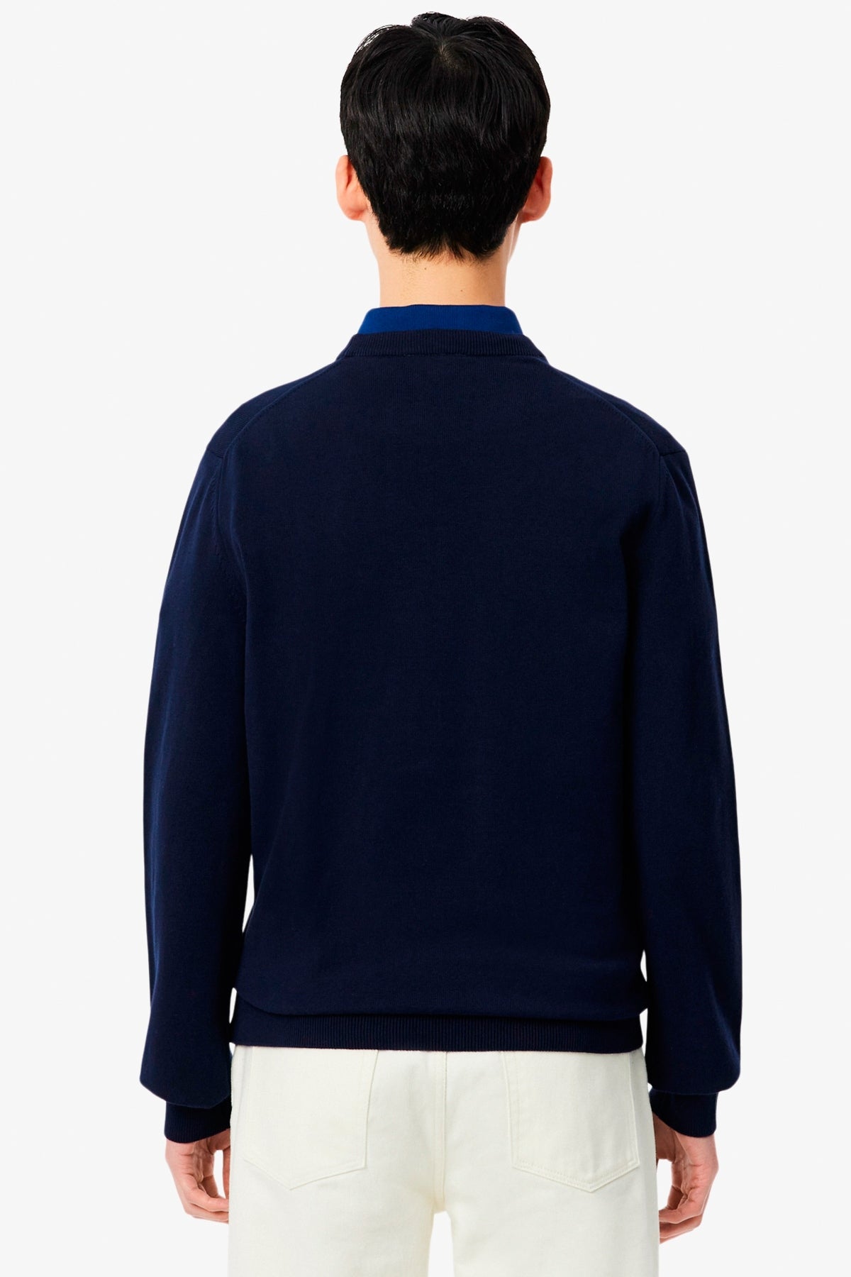 LACOSTE AH CREWNECKS SWEATERS en color AZUL (2)