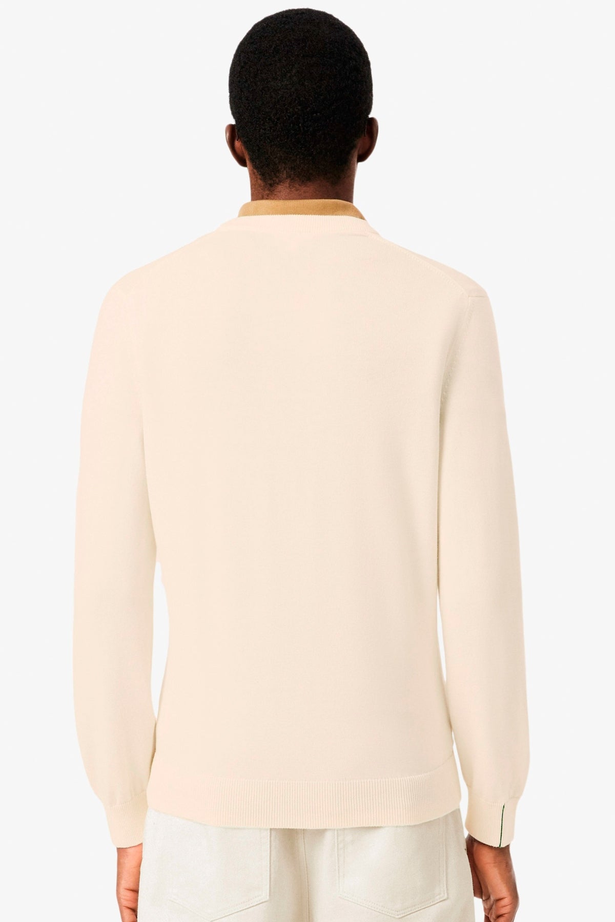 LACOSTE AH CREWNECKS SWEATERS en color BLANCO (2)