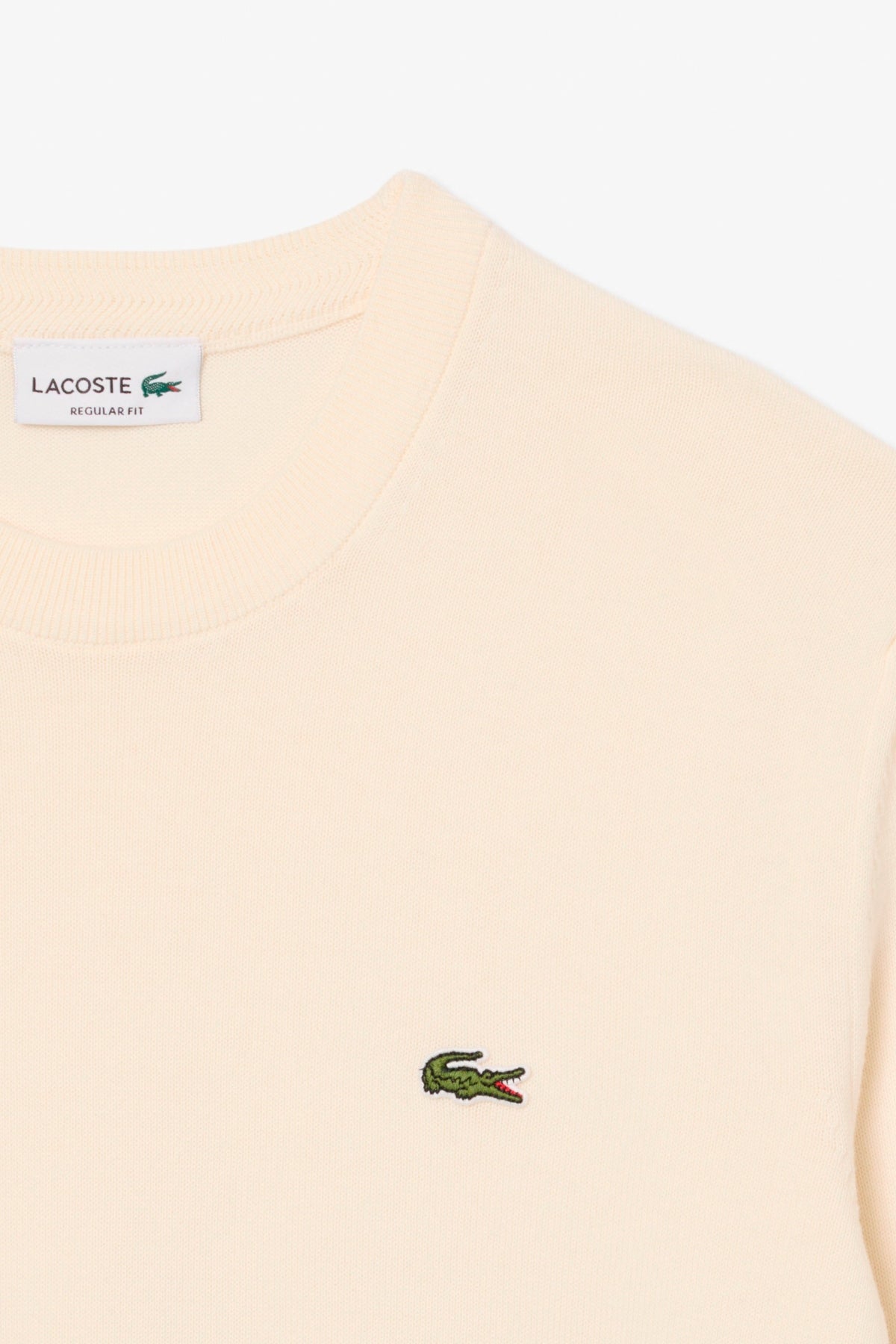 LACOSTE AH CREWNECKS SWEATERS en color BLANCO (4)