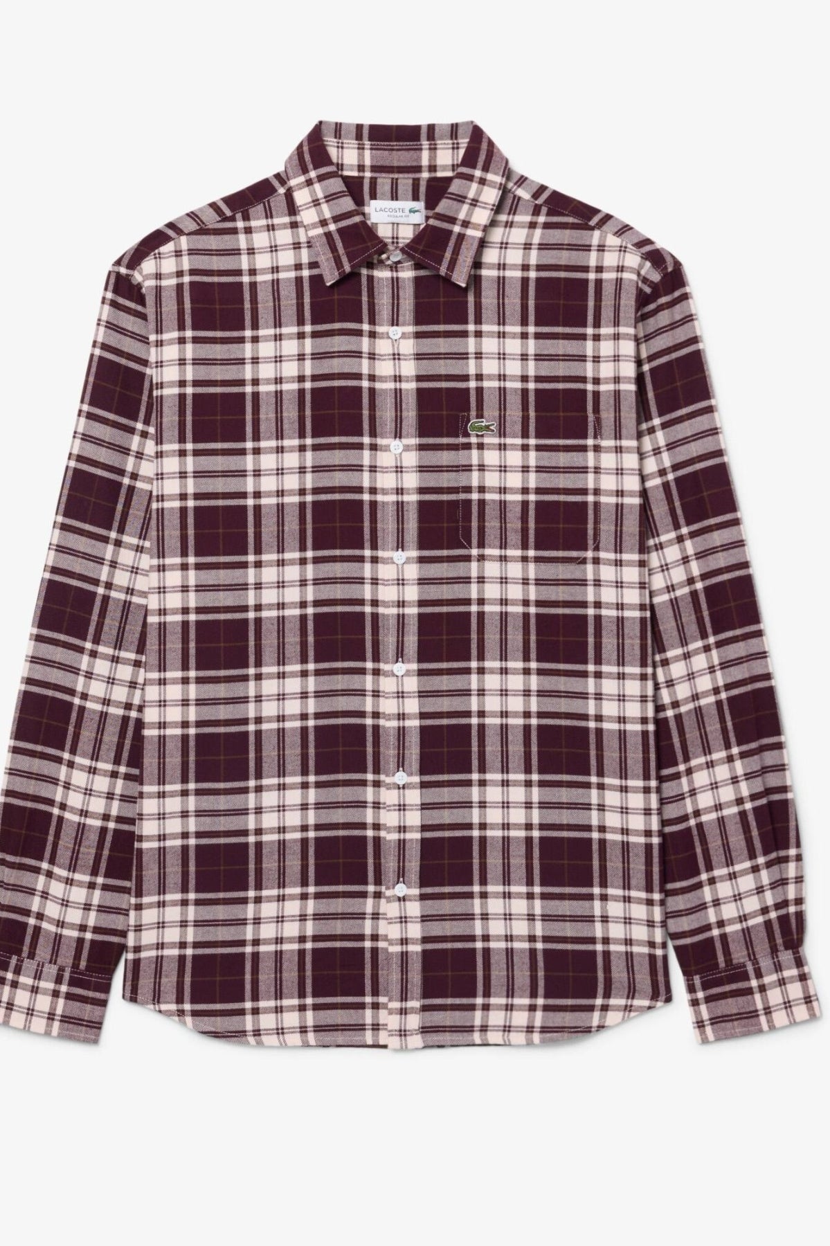 LACOSTE CH CASUAL SHIRTS en color MARRON (3)