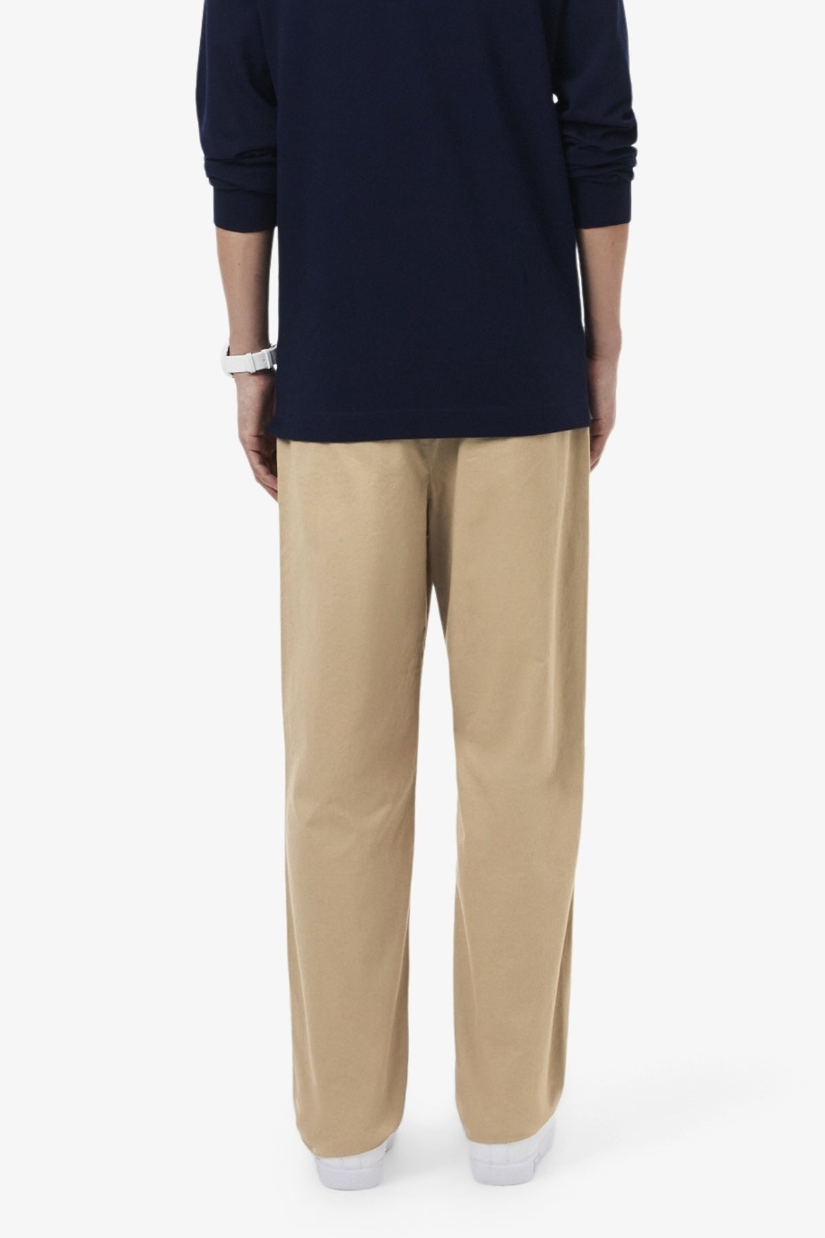 LACOSTE HH ELASTIC WAIST TROUSERS en color BEIS (2)