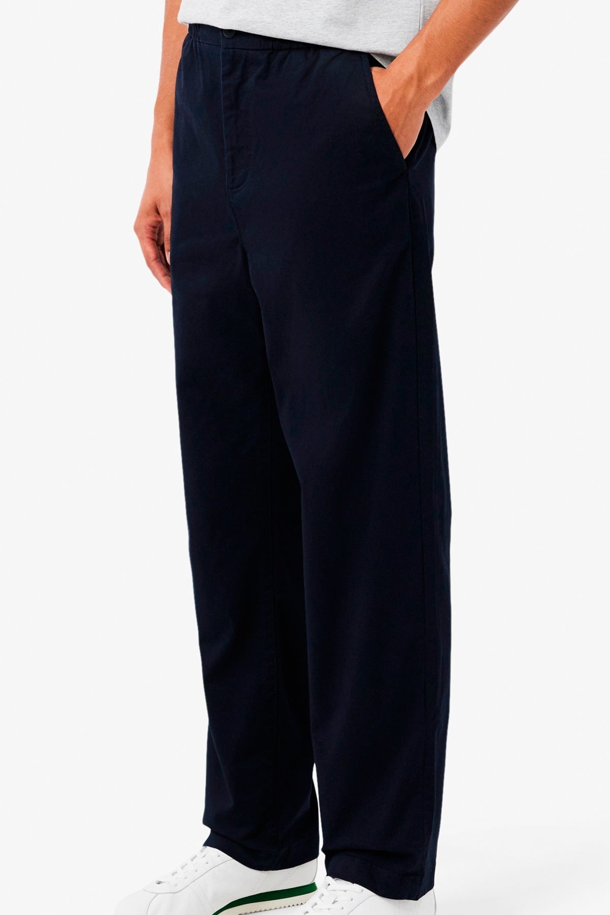 LACOSTE HH ELASTIC WAIST TROUSERS en color AZUL (5)