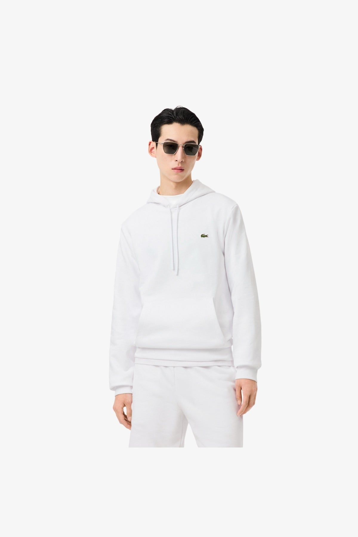 LACOSTE SH SWEATSHIRTS CAPUCHE HOM en color BLANCO (3)