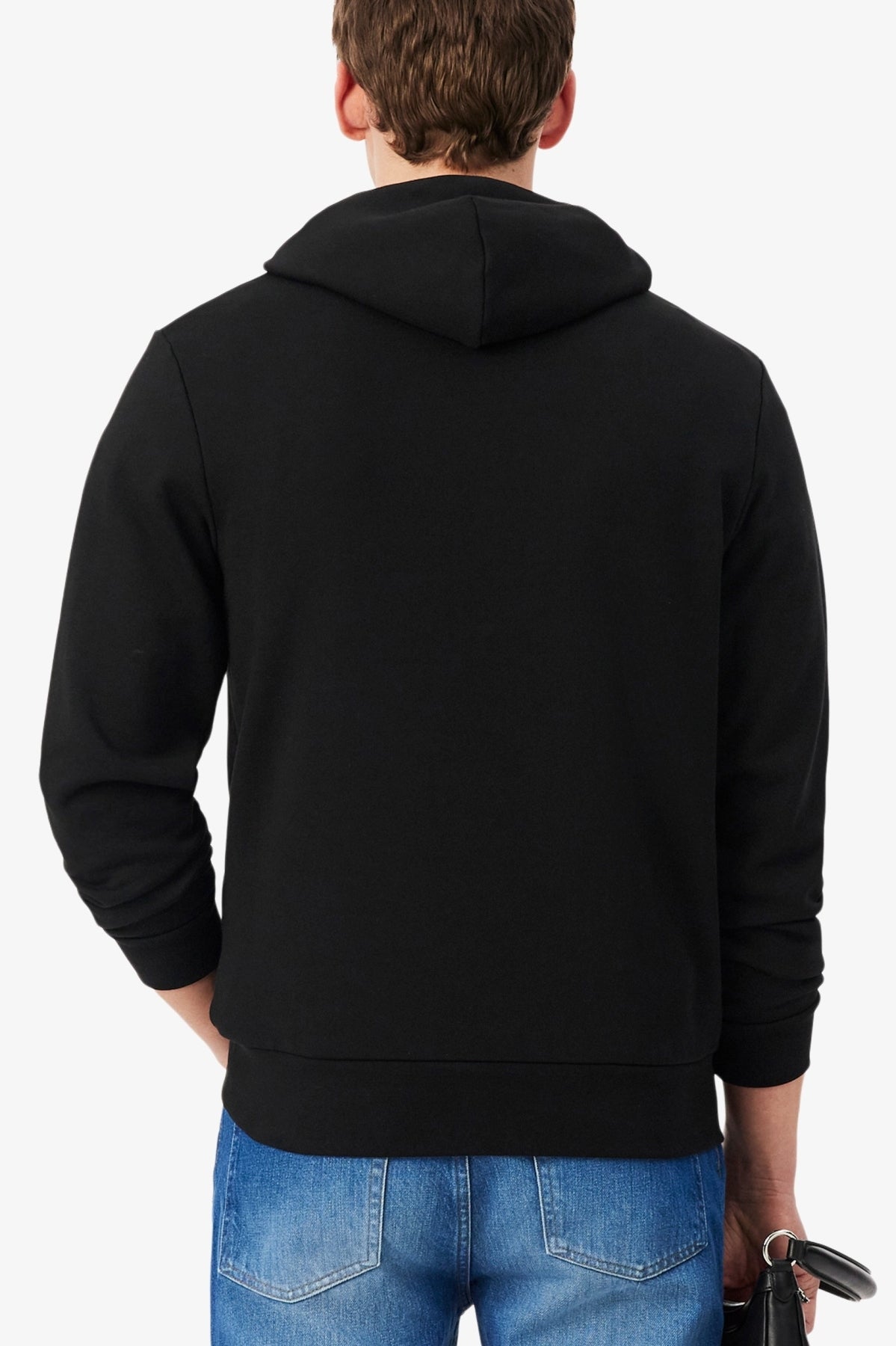 LACOSTE SH SWEATSHIRTS CAPUCHE HOM en color NEGRO (2)