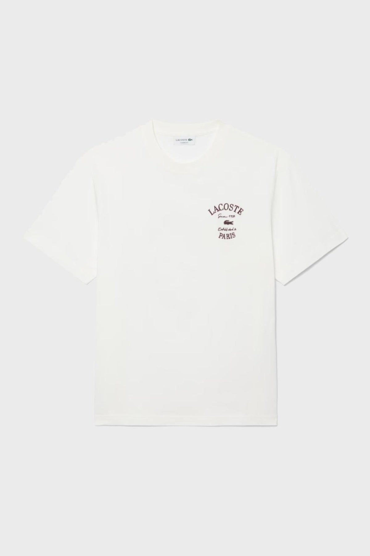 LACOSTE TH CREWNECK T SHIRTS en color BLANCO (1)