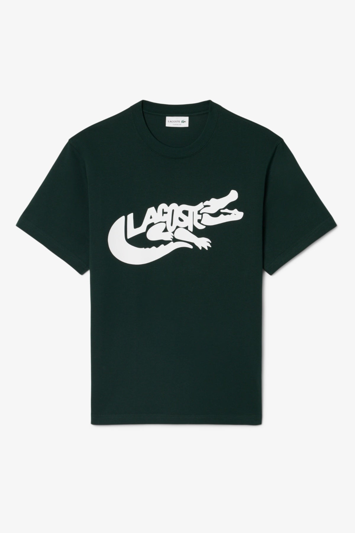 LACOSTE TH CREWNECK T SHIRTS en color VERDE (1)
