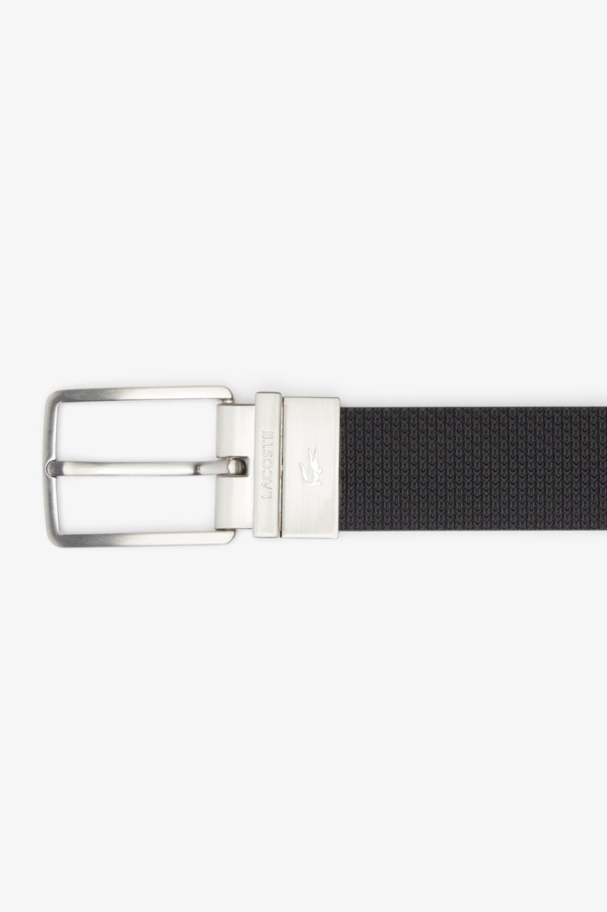 LACOSTE RC EMBOSS PLAIN BELT en color NEGRO (4)