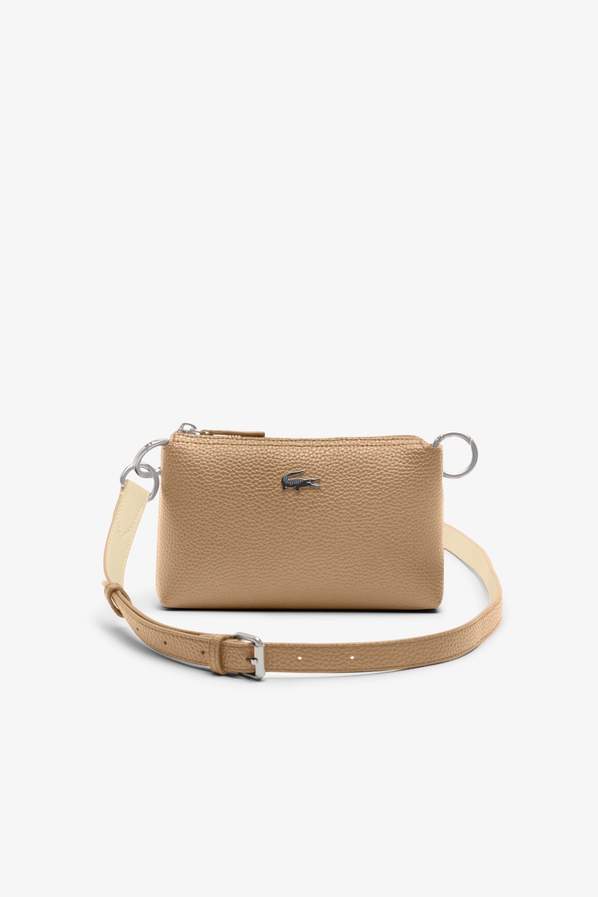 LACOSTE NFAA CROSSOVER BAG en color BEIS (1)