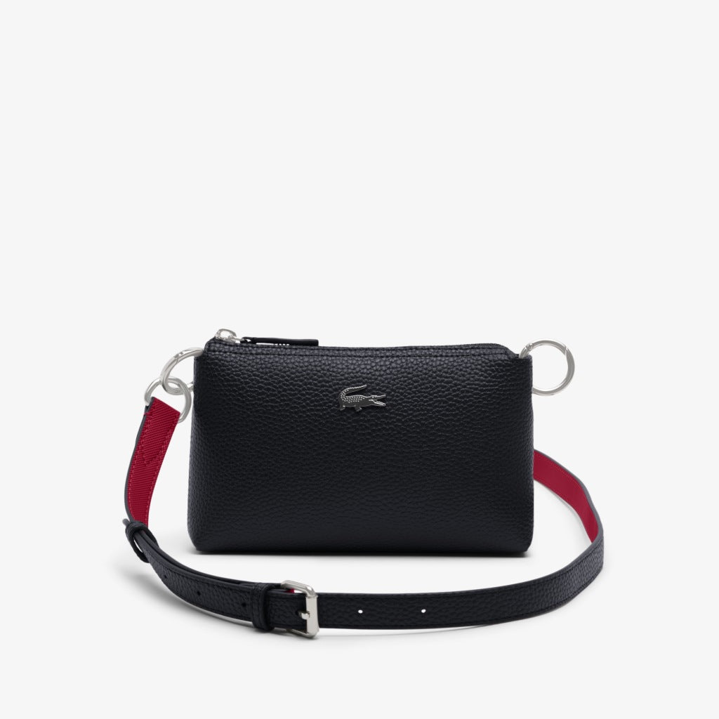 LACOSTE NFAA CROSSOVER BAG en color NEGRO (6)