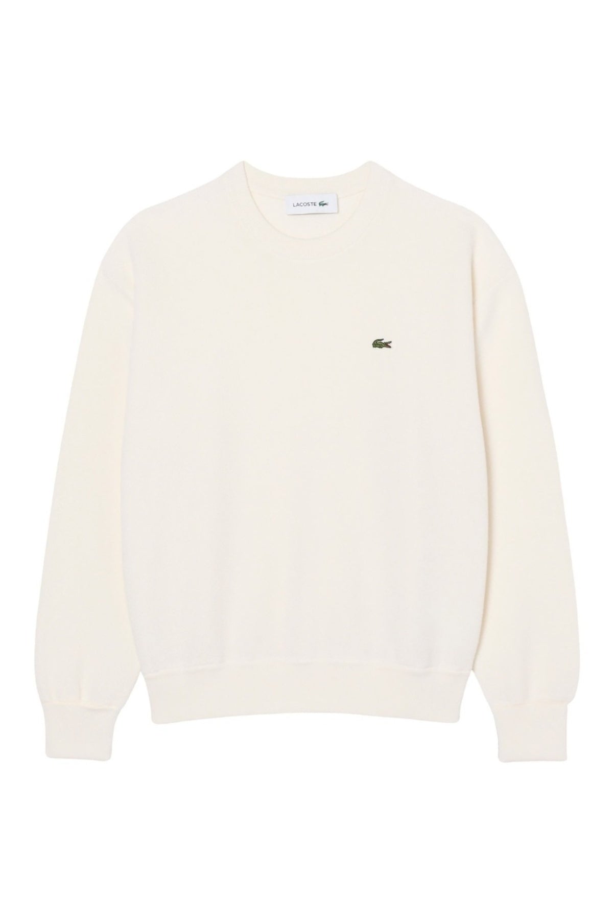LACOSTE CREWNECKS SWEATERS en color BLANCO (1)
