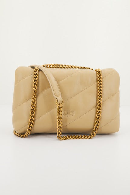 PINKO LOVE CLASSIC PUFF CL SH en color MARRON CLARO (3)