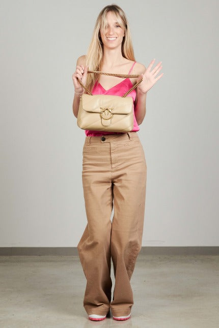 PINKO LOVE CLASSIC PUFF CL SH en color MARRON CLARO (5)