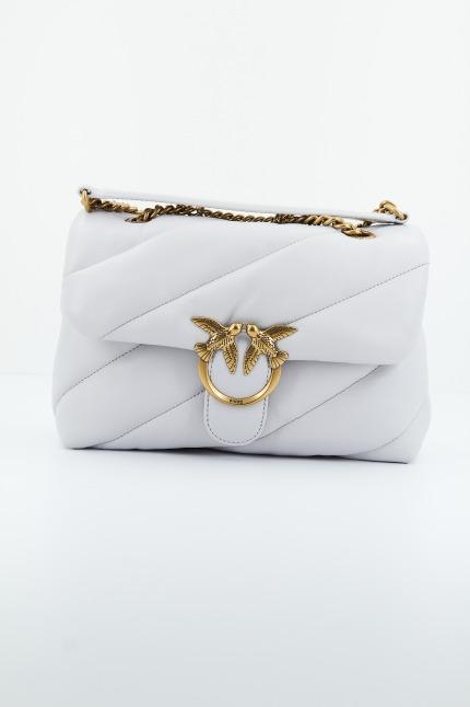 PINKO LOVE PUFF CLASSIC CL SH en color GRIS (1)