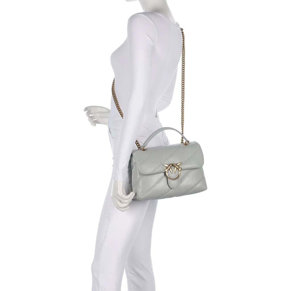 PINKO LOVE CLASSIC PUFF CL SH en color AZUL (4)