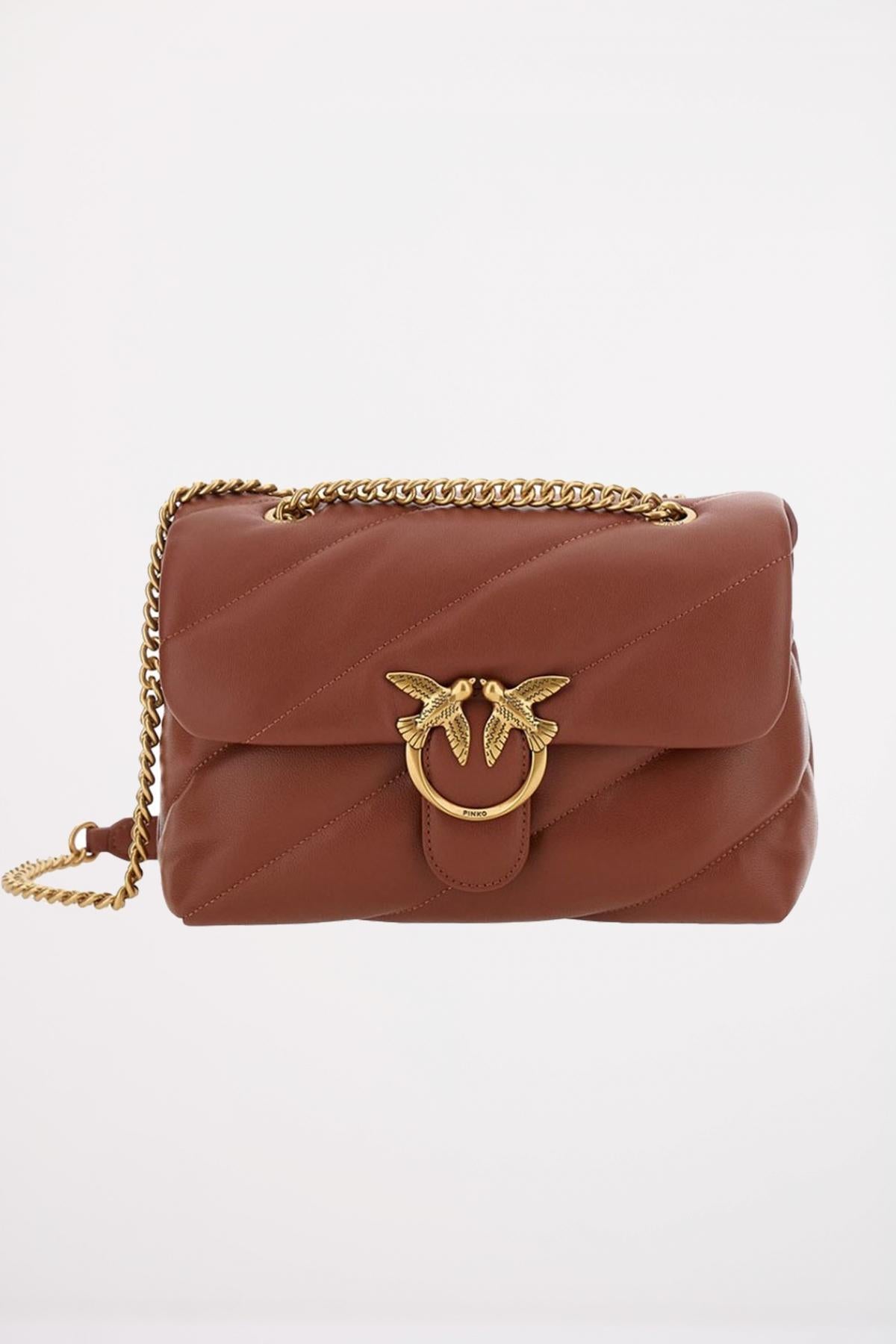 PINKO LOVE PUFF CLASSIC CL SH en color MARRON (1)