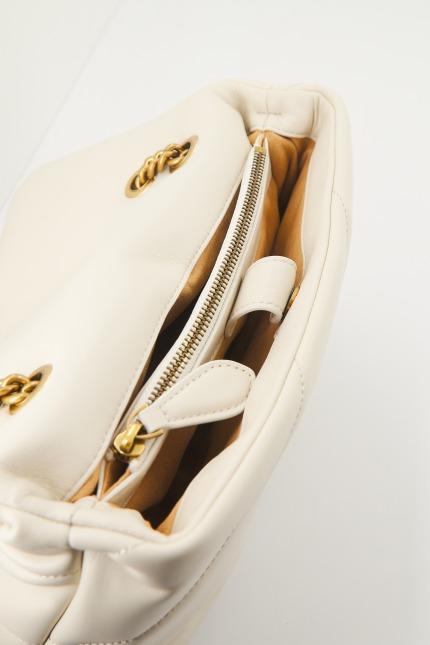 PINKO LOVE CLASSIC PUFF CL SH en color BLANCO (4)