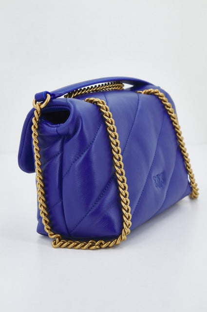 PINKO LOVE MINI PUFF CL SHEEP en color AZUL (2)