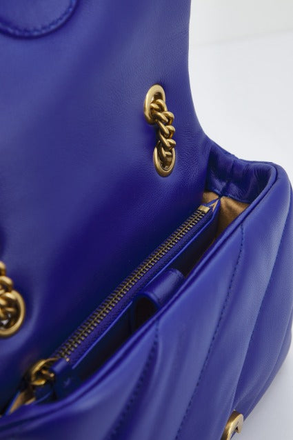 PINKO LOVE MINI PUFF CL SHEEP en color AZUL (3)