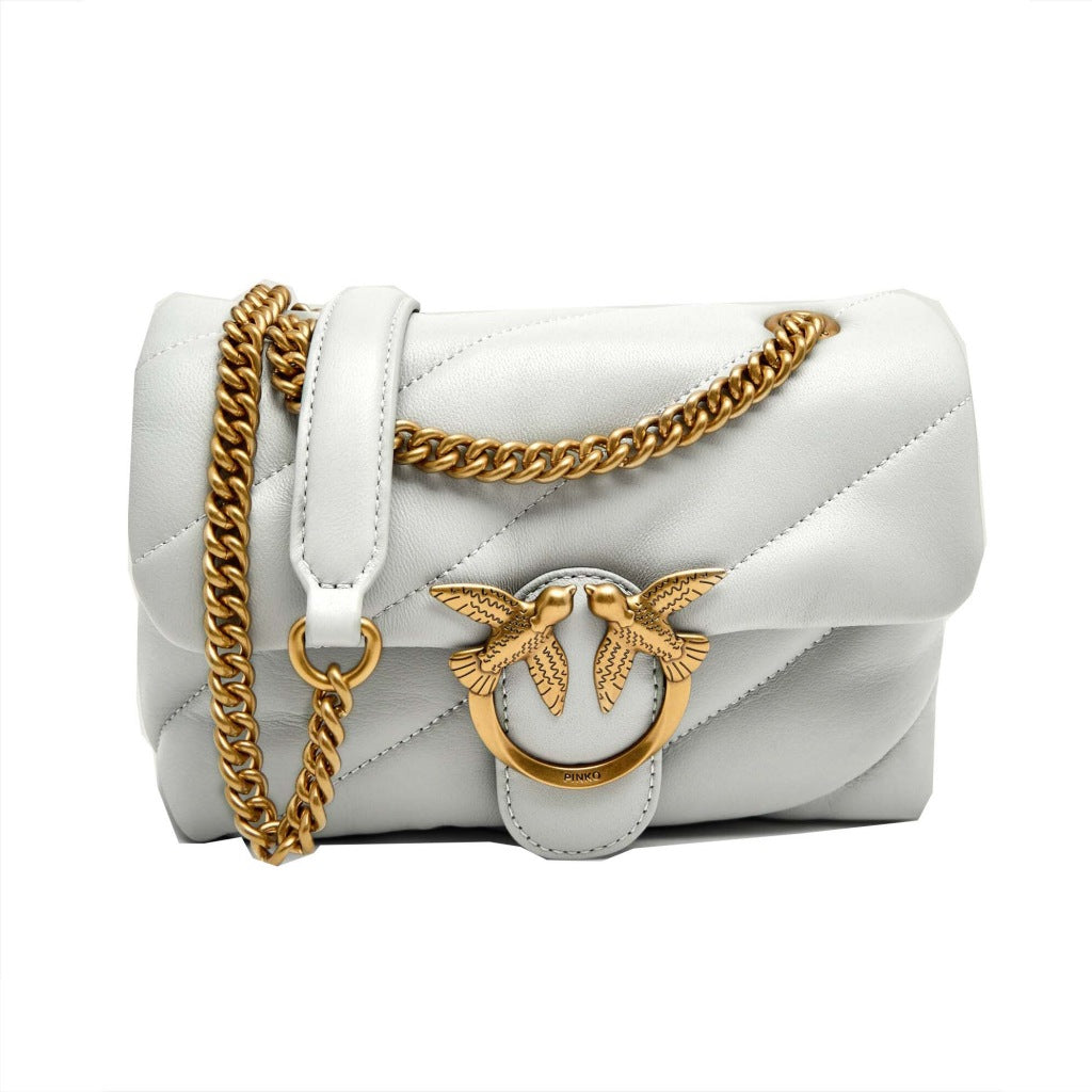 PINKO LOVE MINI PUFF CL SHEEP en color GRIS (3)