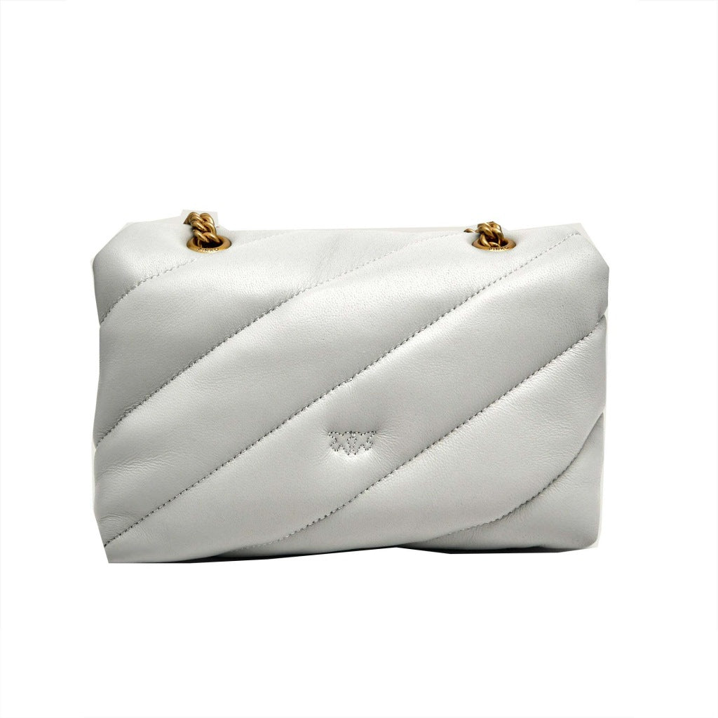 PINKO LOVE MINI PUFF CL SHEEP en color GRIS (4)