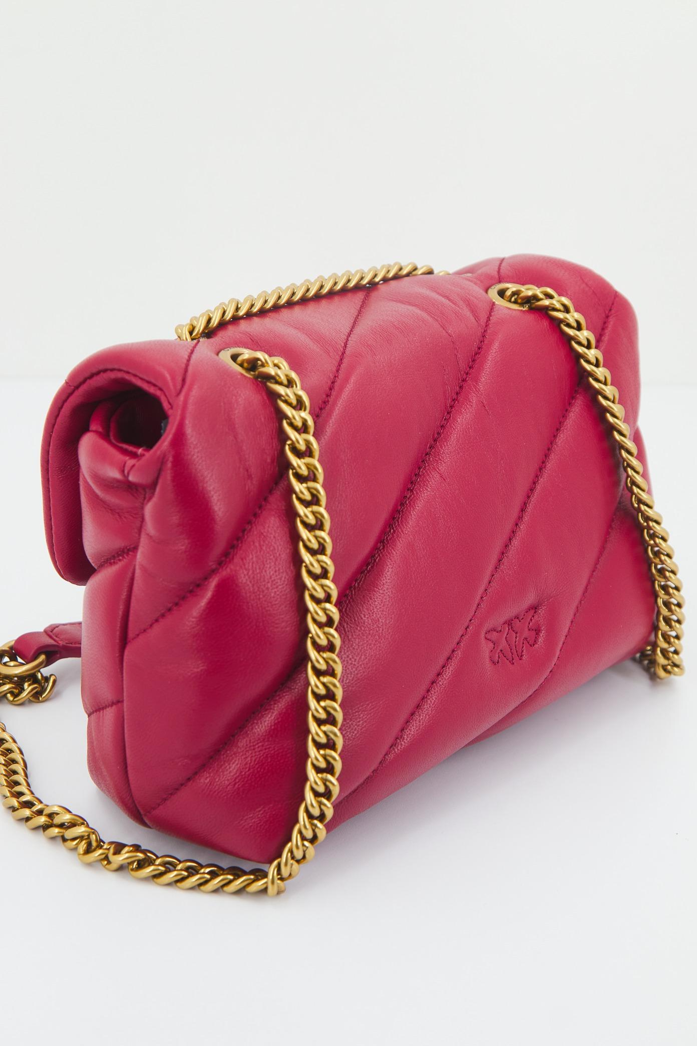 PINKO LOVE MINI PUFF CL SHEEP en color BURDEOS (2)