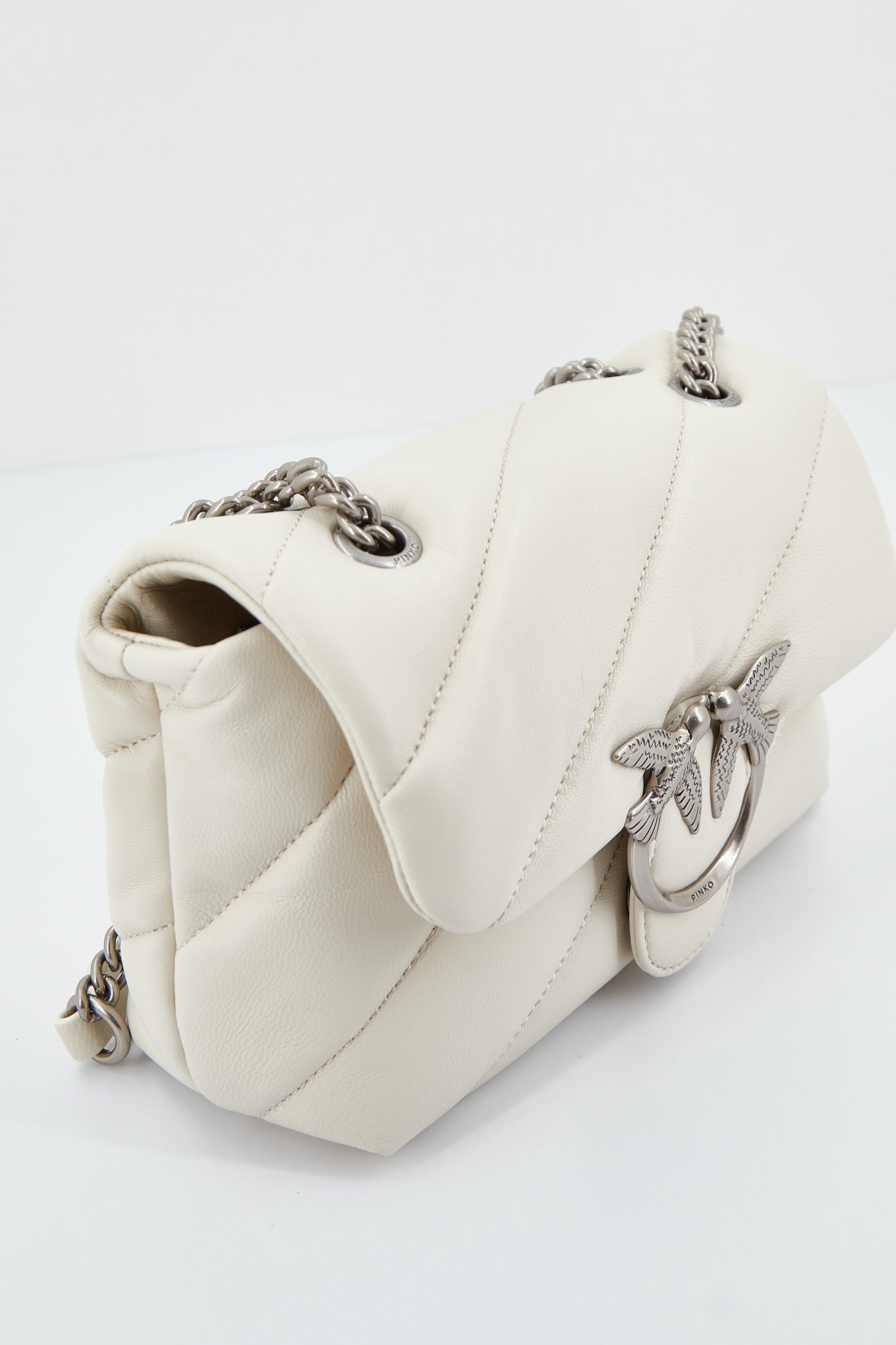 PINKO LOVE MINI PUFF CL SHEEP en color BLANCO (3)
