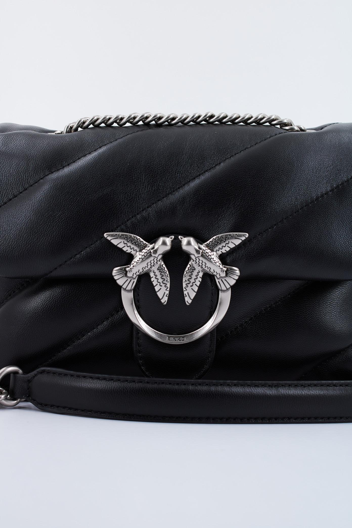 PINKO LOVE MINI PUFF CL SHEEP en color NEGRO (4)